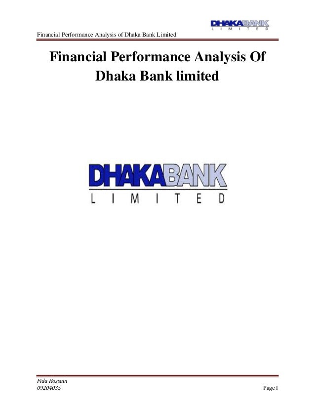 financial performance analysis of banks in bangladesh